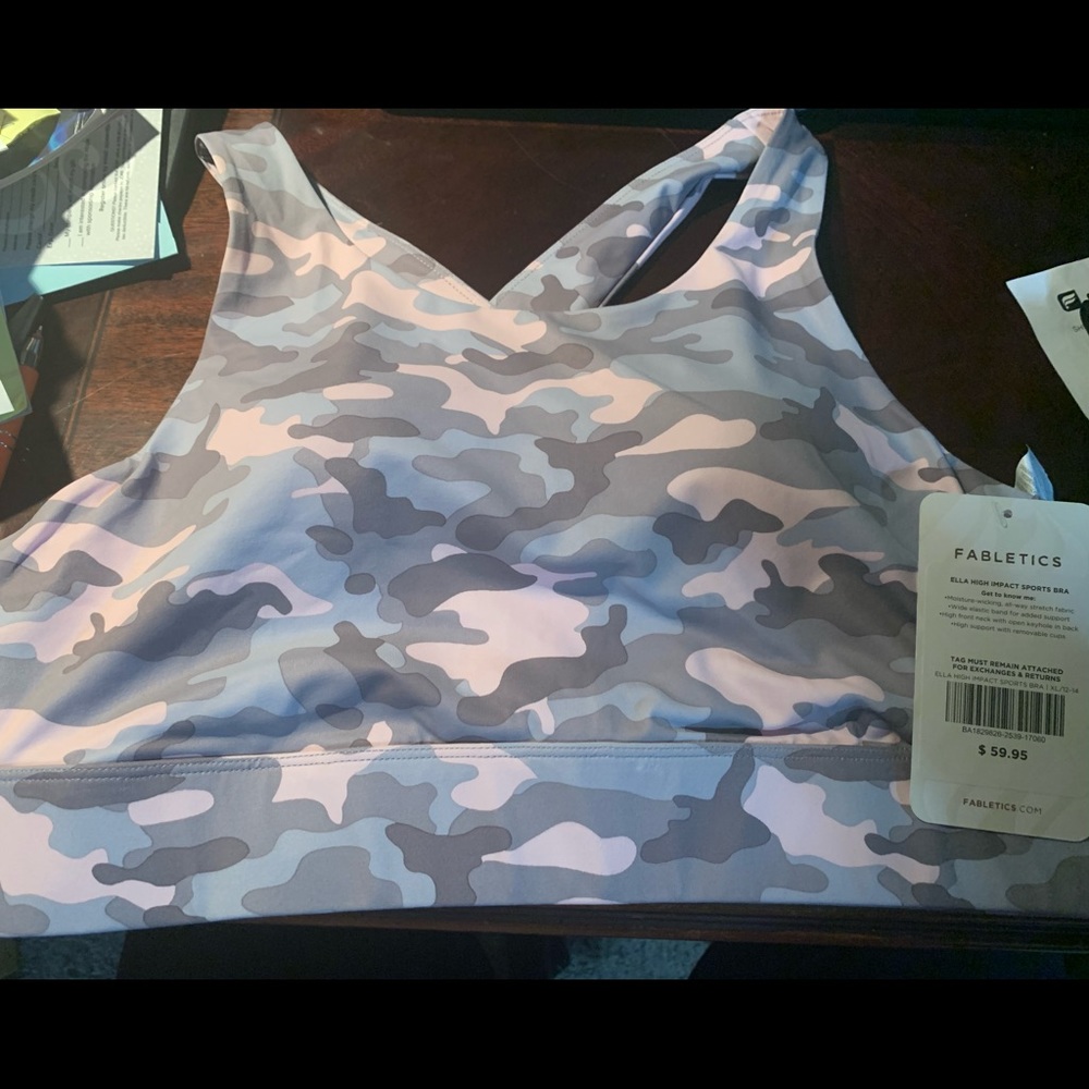 Fabletics XL high impact sports bra.